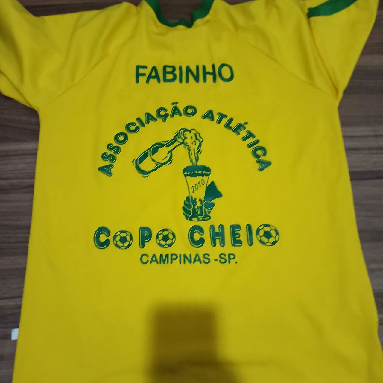 camisa camisa do copo cheio de campinas - Foto 2