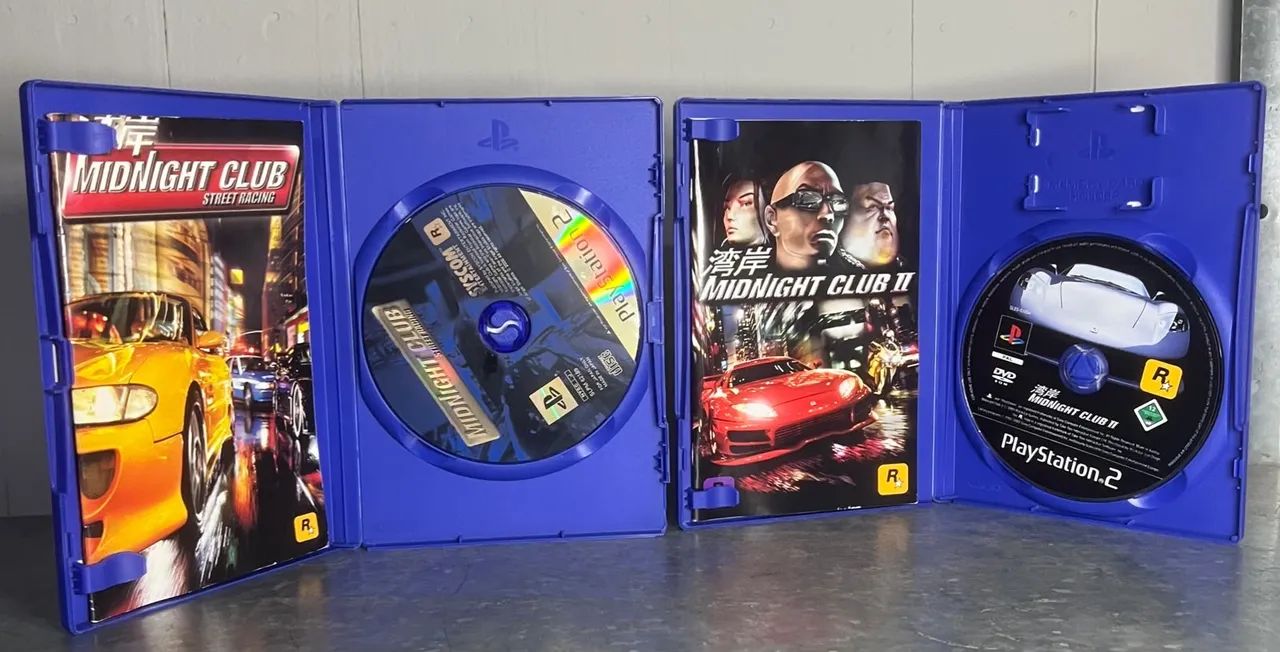 Coleção midnight club ps2 europeia - Foto 2