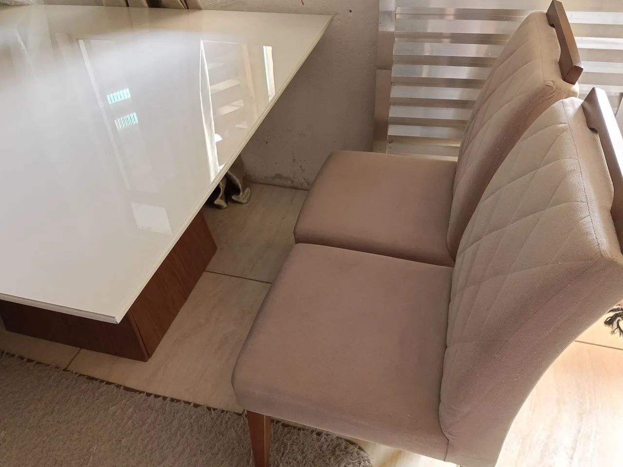 Mesa tampão vidro  - Foto 4