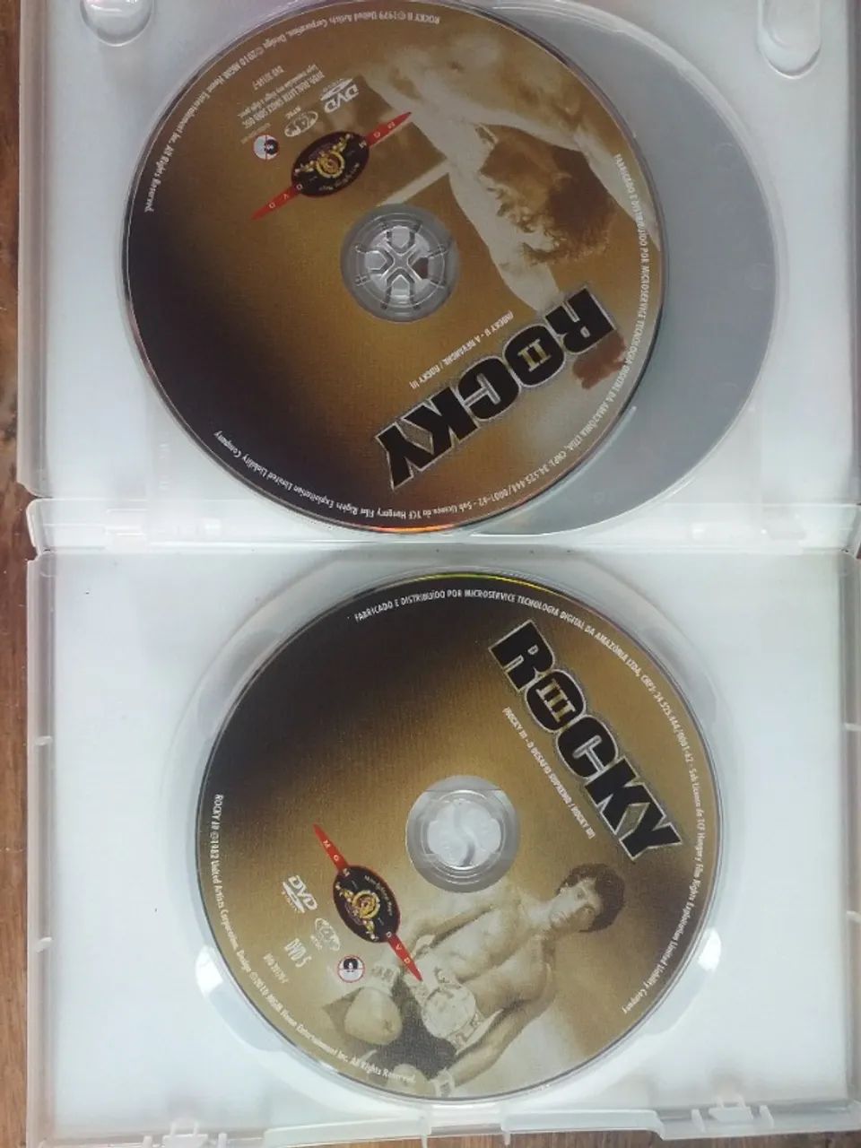 dvd rock balboa 1,2 e 3 R$65 - Foto 2