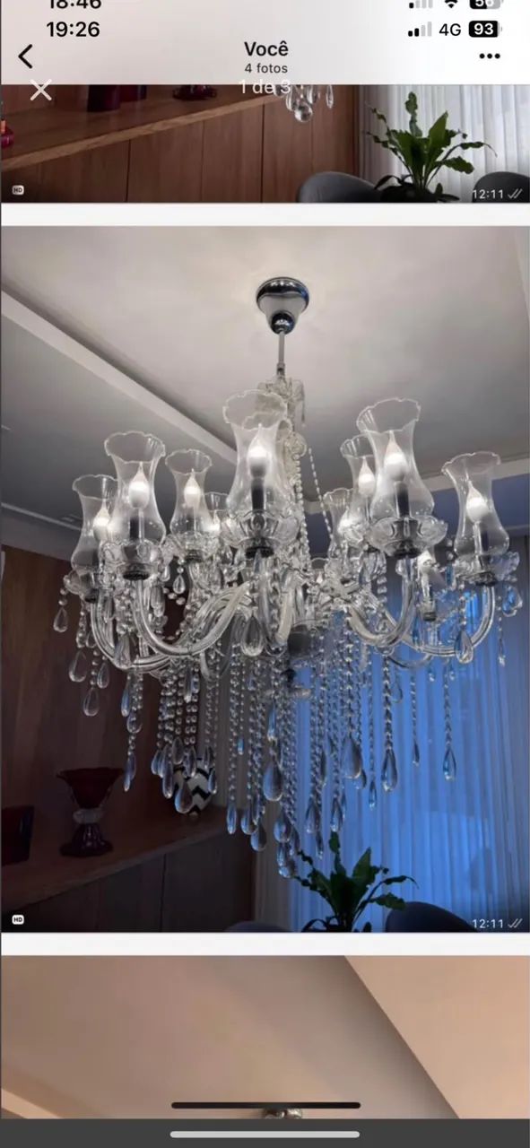 Lustre cristal 