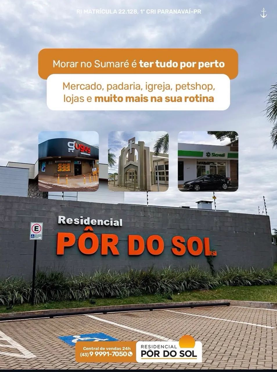 Terreno em condomínio Paranavai  - Foto 2