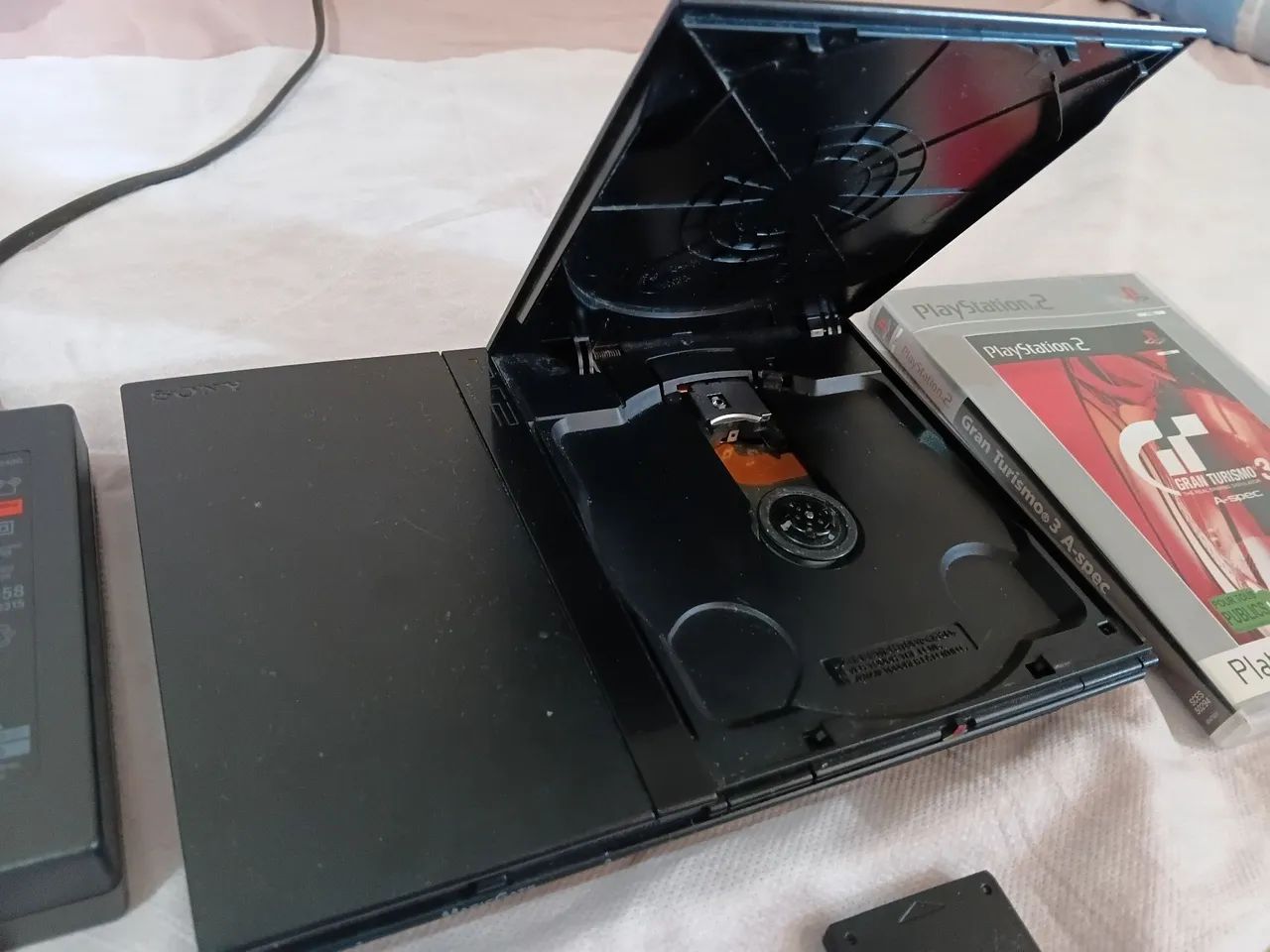 PS2 com controle original - Foto 5