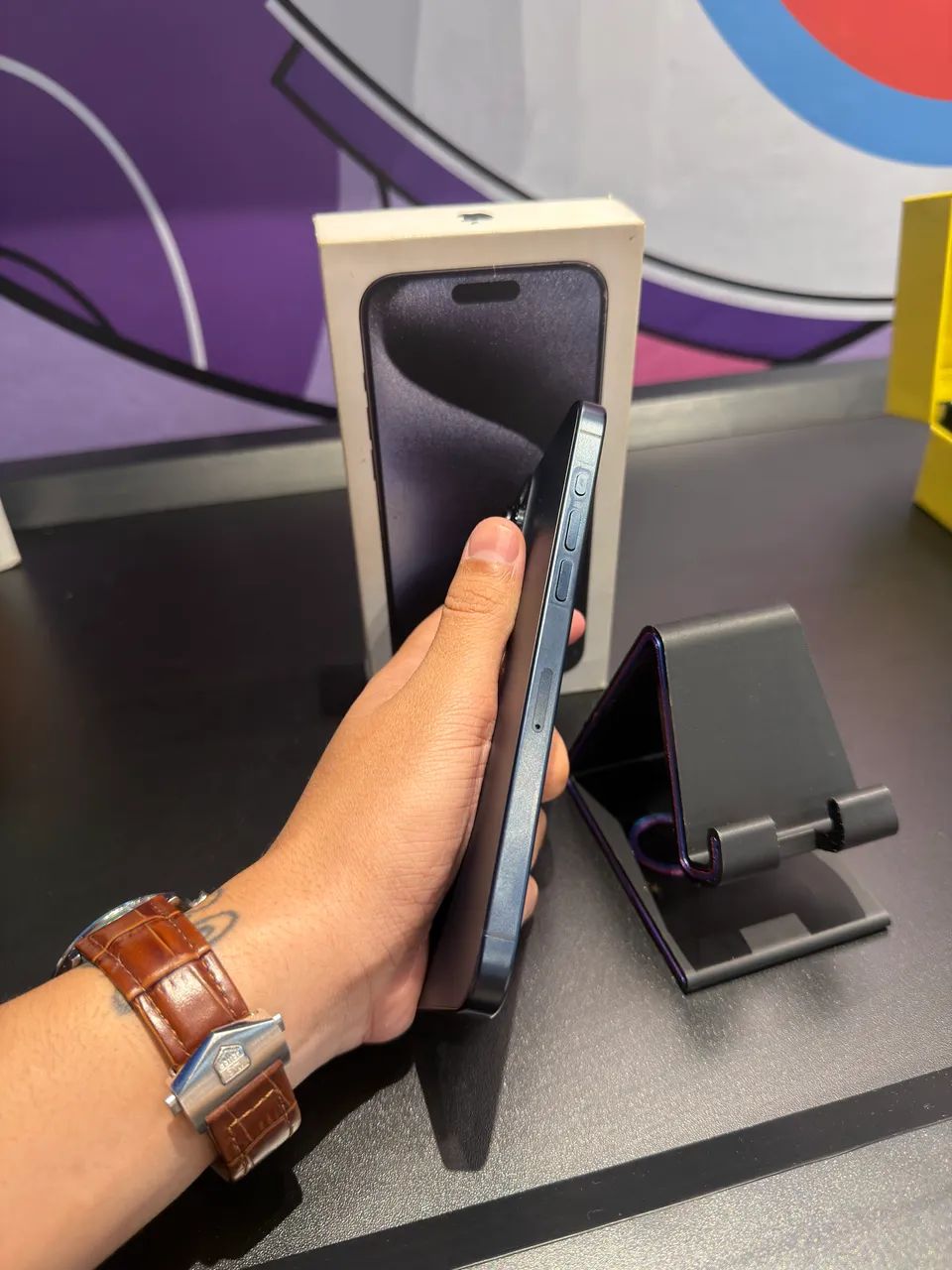 15 PRO MAX ? 256GB - BLUE TITANIUM - Foto 5
