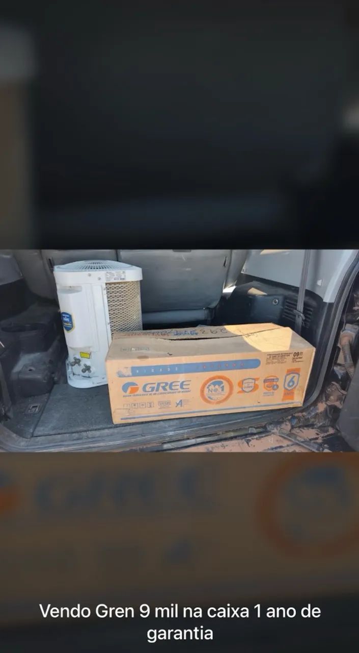 Ar gree instalado com garantia de 1ano 