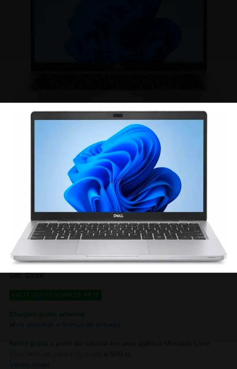 Notebook Dell Core i5 11°geração 