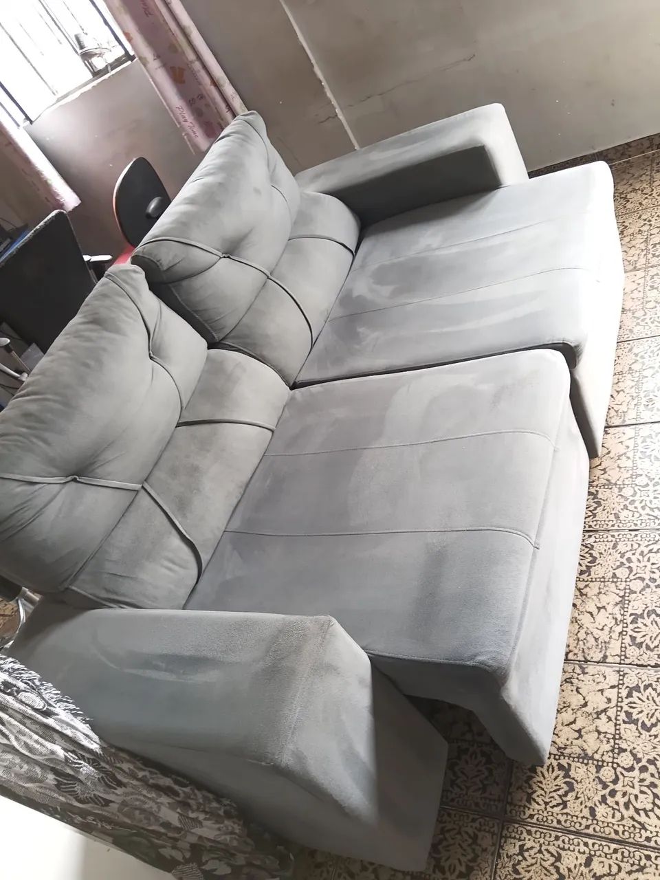 Sofá retrátil reclinável 3l Phormatta 65581377048707121