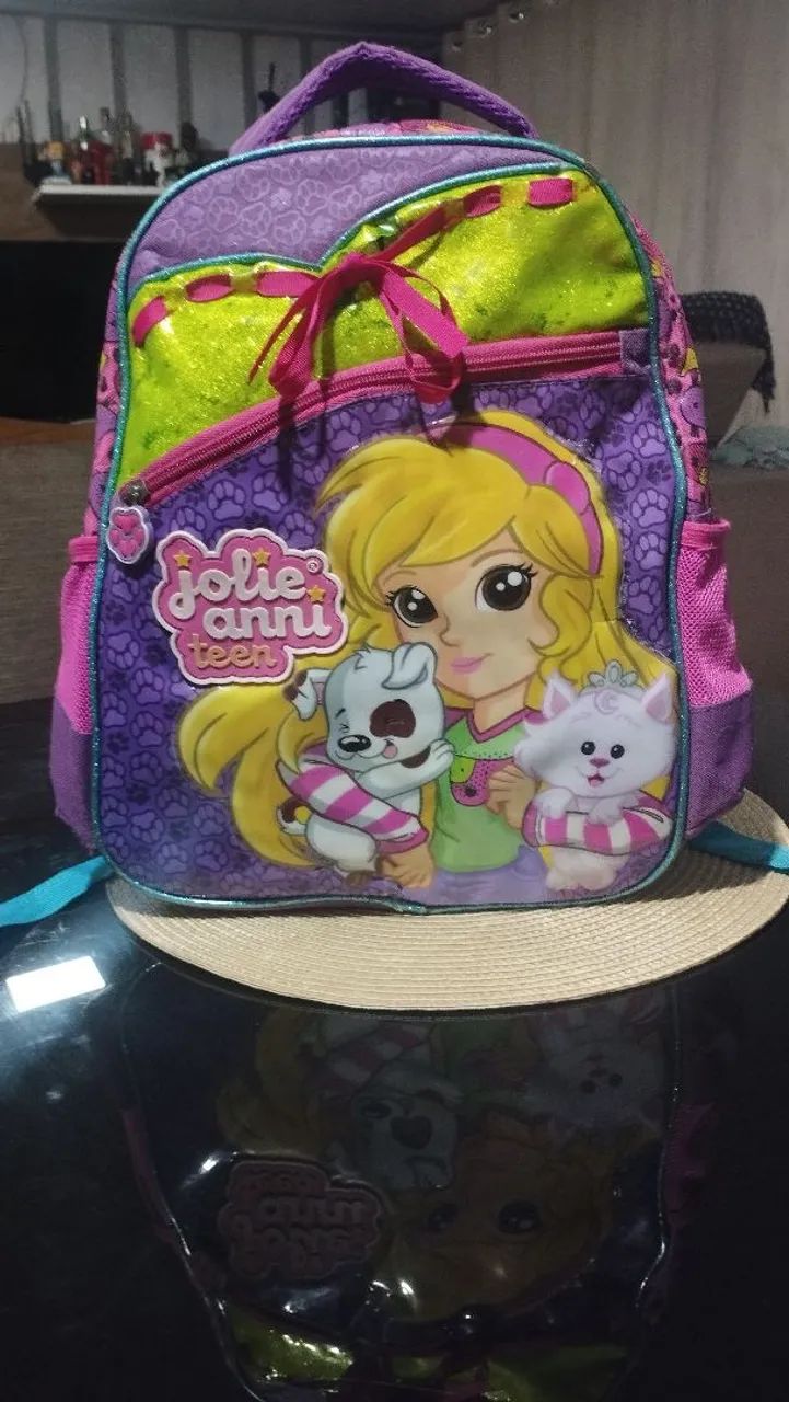 Mochila de Menina da Jolie Anni Teen R$:40 Reais 