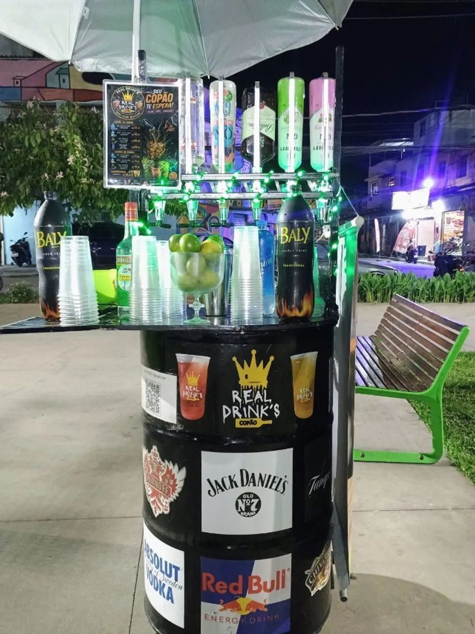 CARRINHO DE DRINKS - BAR MOVEL - Foto 2