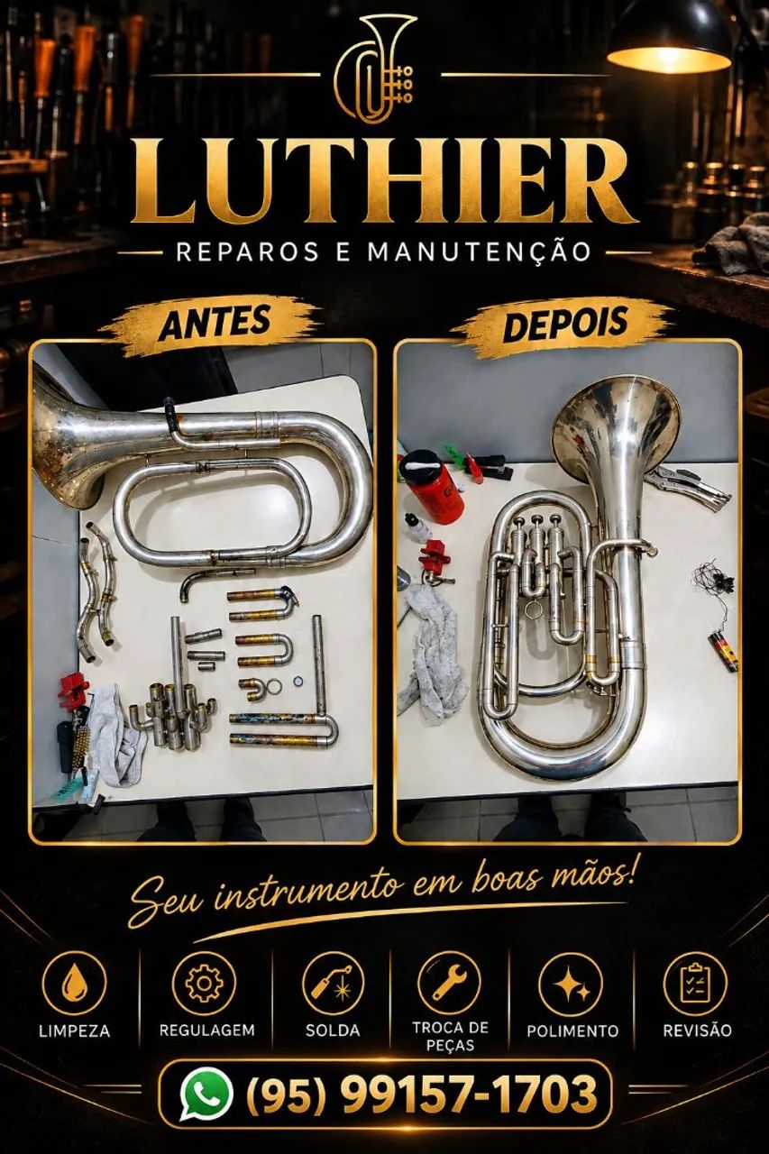 Seu instrumento está com problemas? Faça um orçamento!