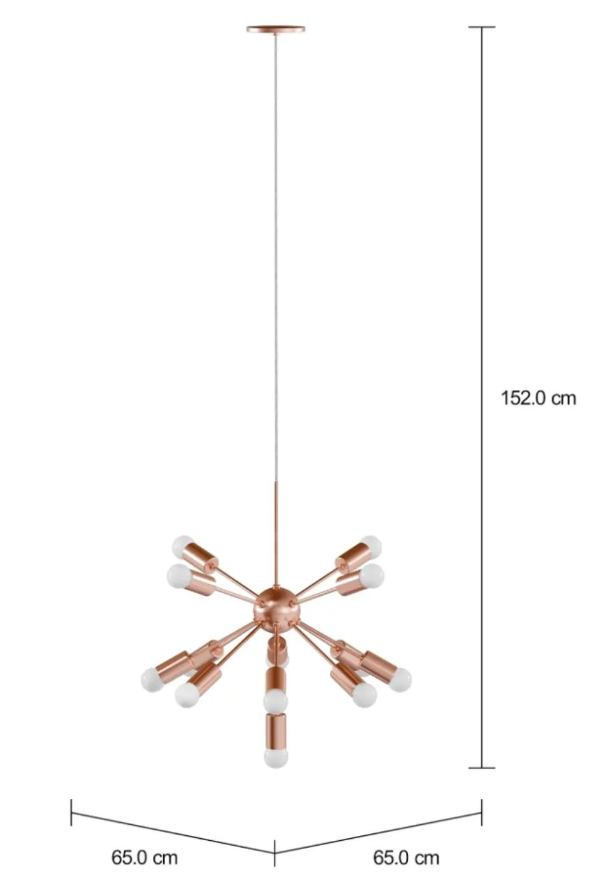 LUMINARIA ATOMO NOVISSIMA - ACOMPANHA LÂMPADAS