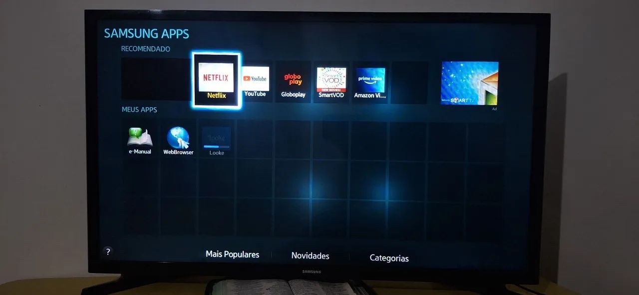 Vendo TV Samsung smart 32 polegadas funcionando perfeitamente  - Foto 2