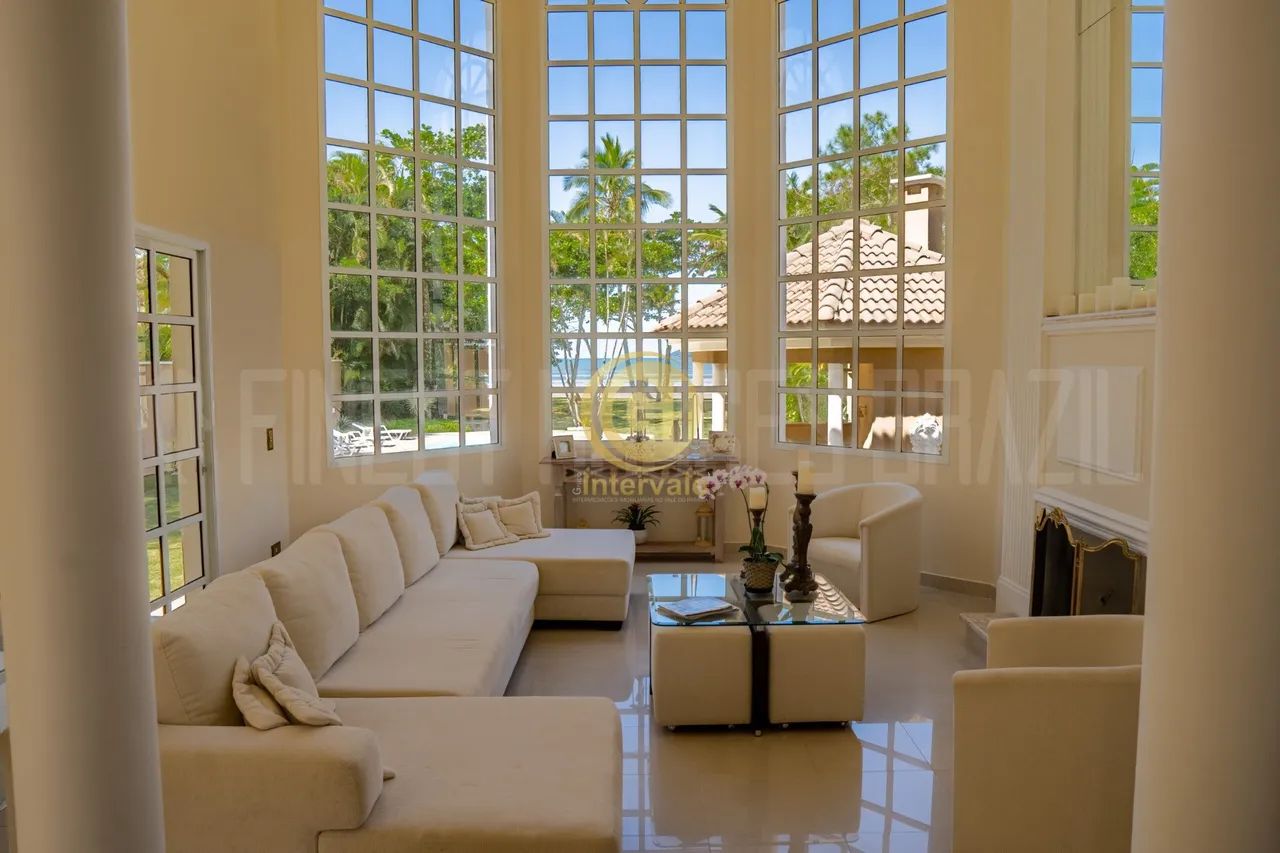 Casa à beira-mar em condomínio - Amplo jardim pé na areia - Linda piscina - Quiosque gourm - Foto 5