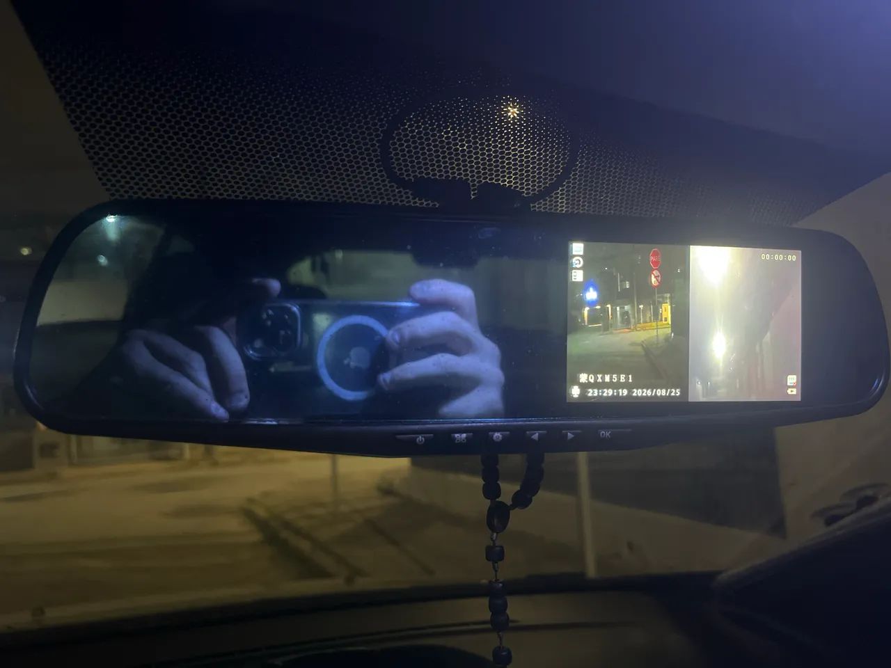 Retrovisor com câmera