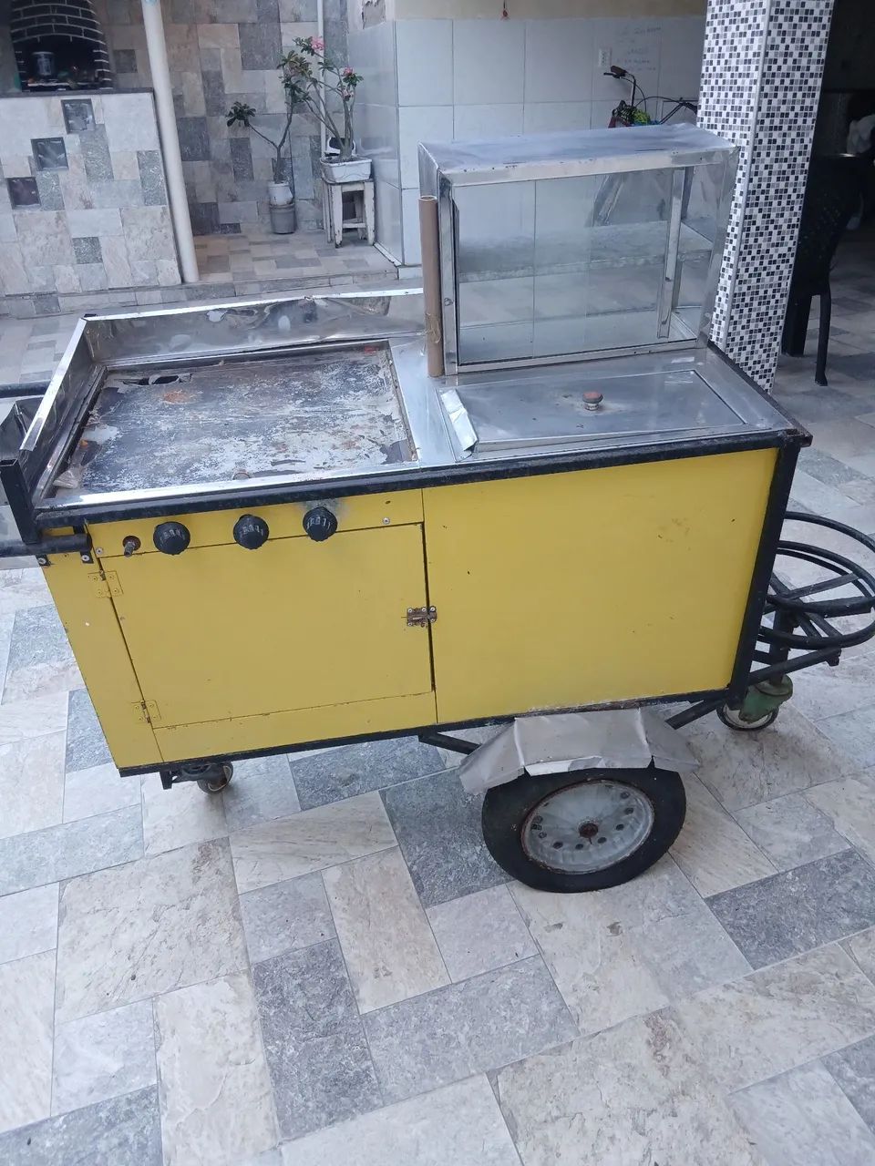 Vendo  carrinho de tapioca 550,00 