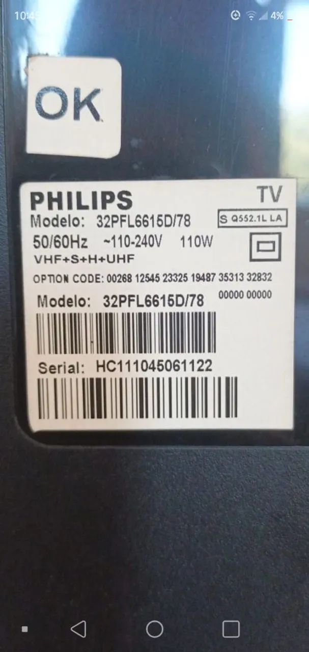 Tv televisão Philips 32 polegadas - Foto 2