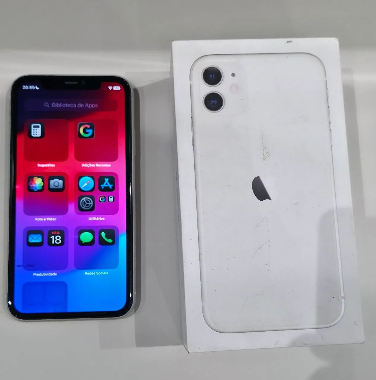 Iphone 11 64GB completo na caixa