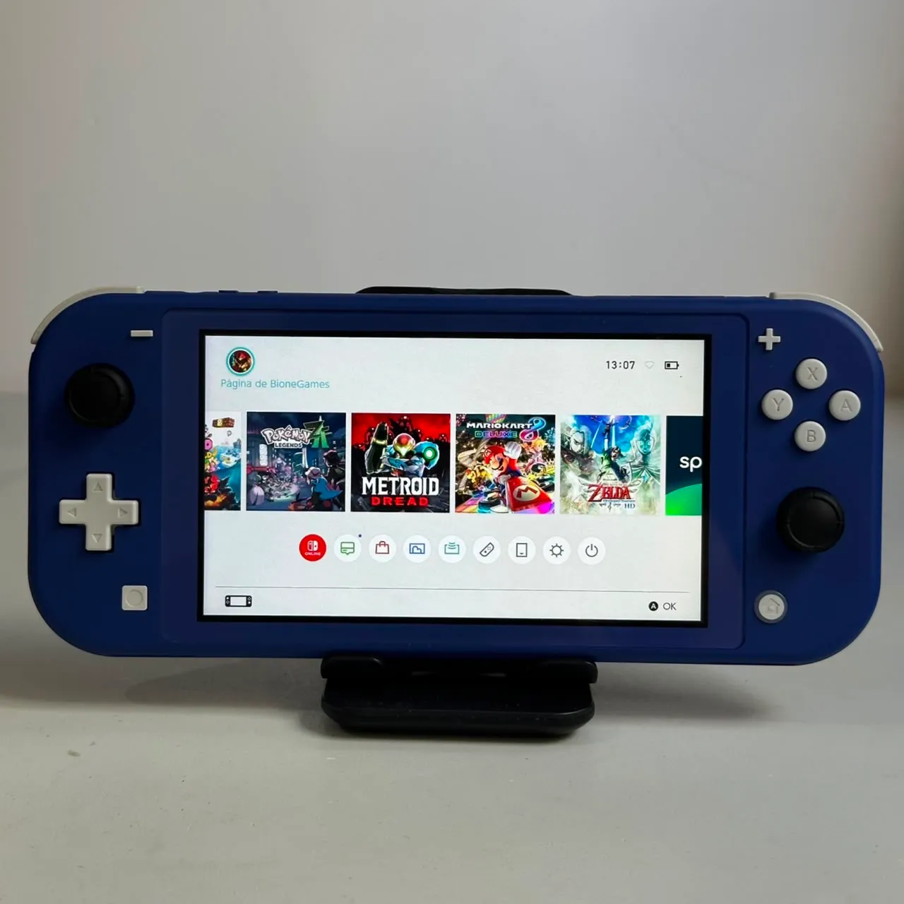 Nintendo Switch Lite Desbloqueado versão Dialga and Palkia +