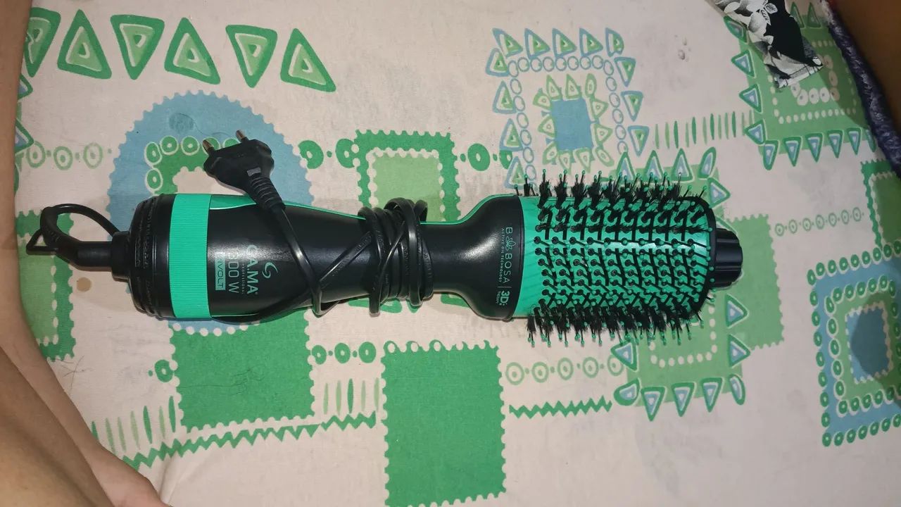 Kit 2 escovas: Alisadora + secadora 