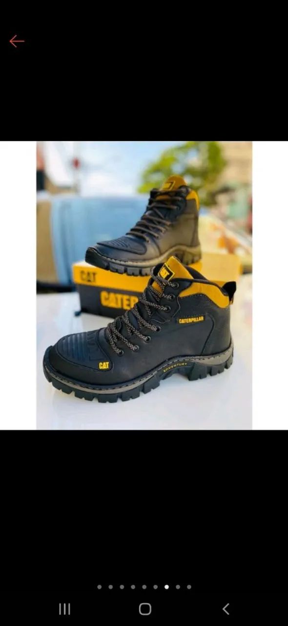 Botas caterpillar Costurada  - Foto 3