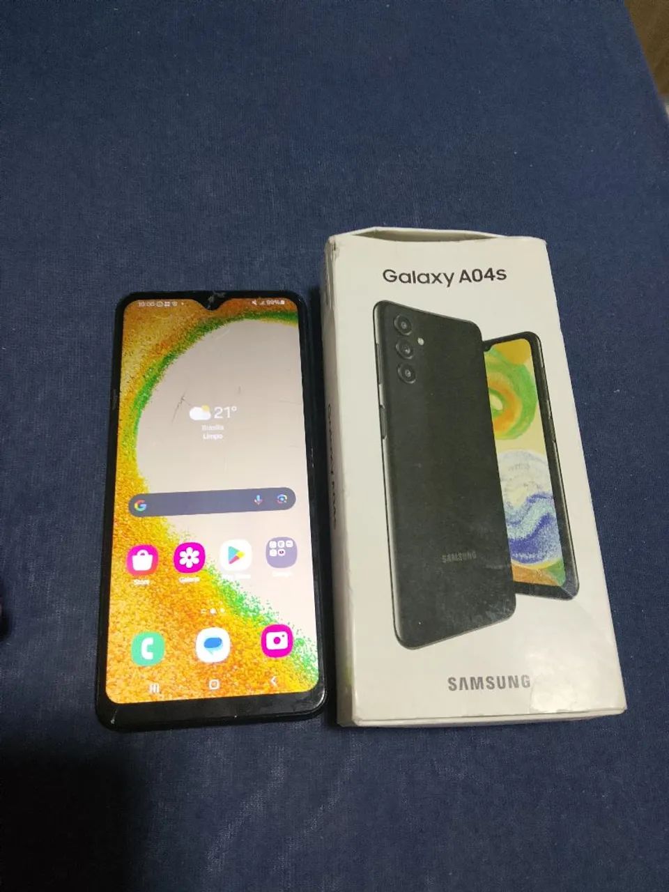 SAMSUNG A04S 64Gb TRINCADO FUNCIONANDO NORMALMENTE  - Foto 2
