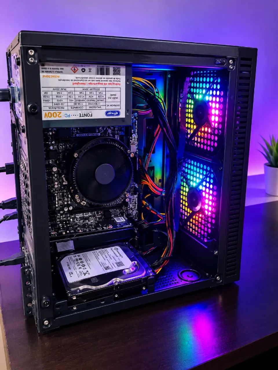 PC GAMER BARATO PARA VENDER LOGO i7 2tera - Foto 3