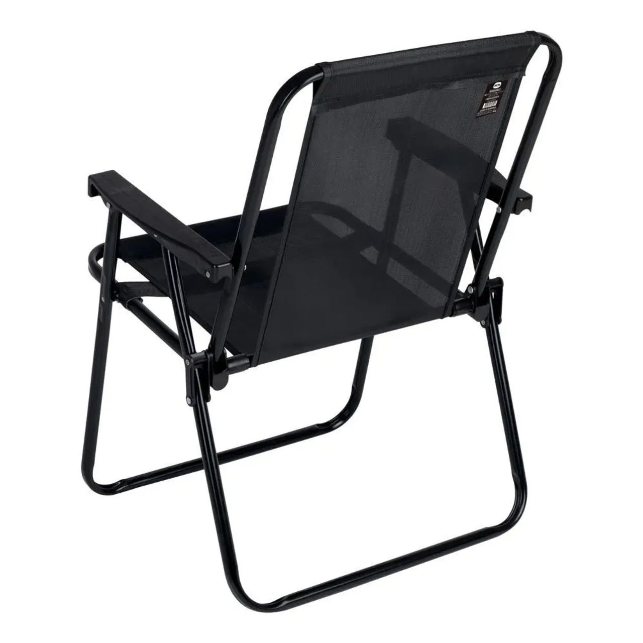 Cadeira De Praia Preta de Aço Mor - Foto 2