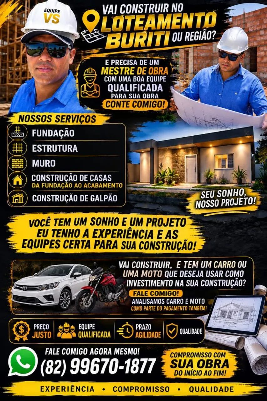 CONSTRUÇÃO E REFORMAS EM GERAL 