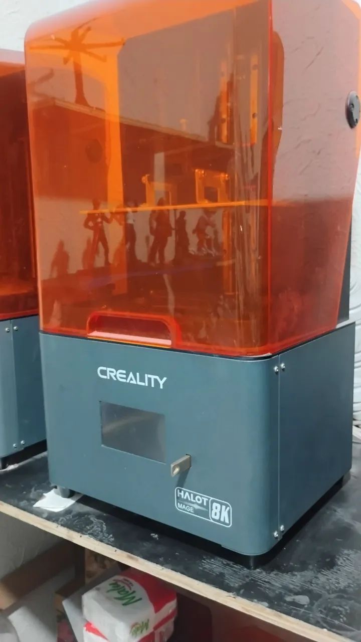 Impressora 3d resina halot mage  - Foto 3