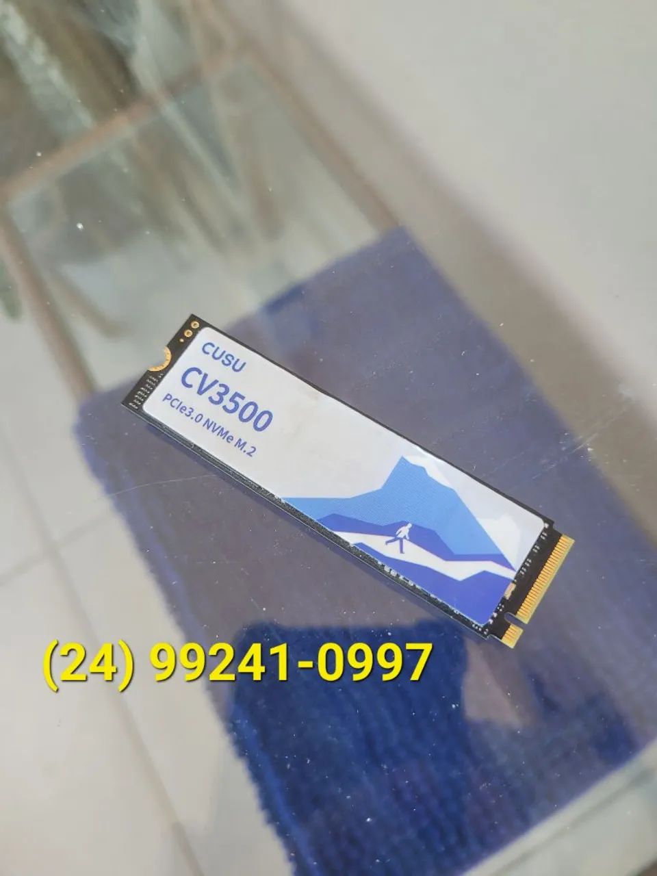 Nvme 256 GBs 100% Saudável - Foto 3