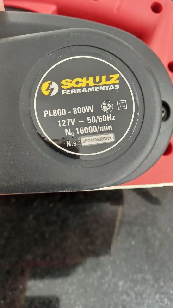 Plaina elétrica schulz PL800W - Foto 2