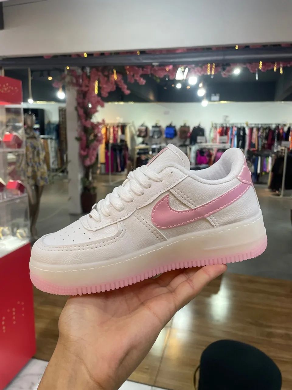 Air Force Branco/Rosa - Foto 4