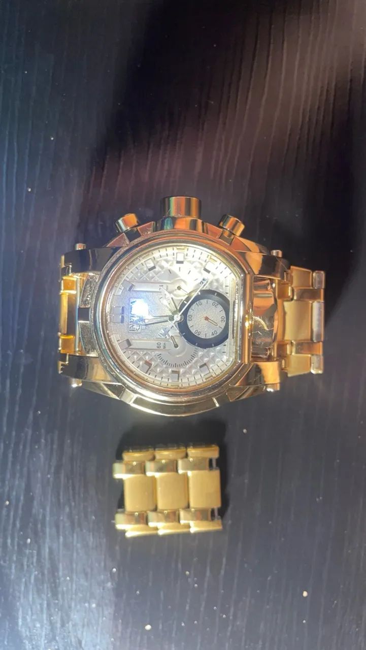 Relógio invicta 18k automático 