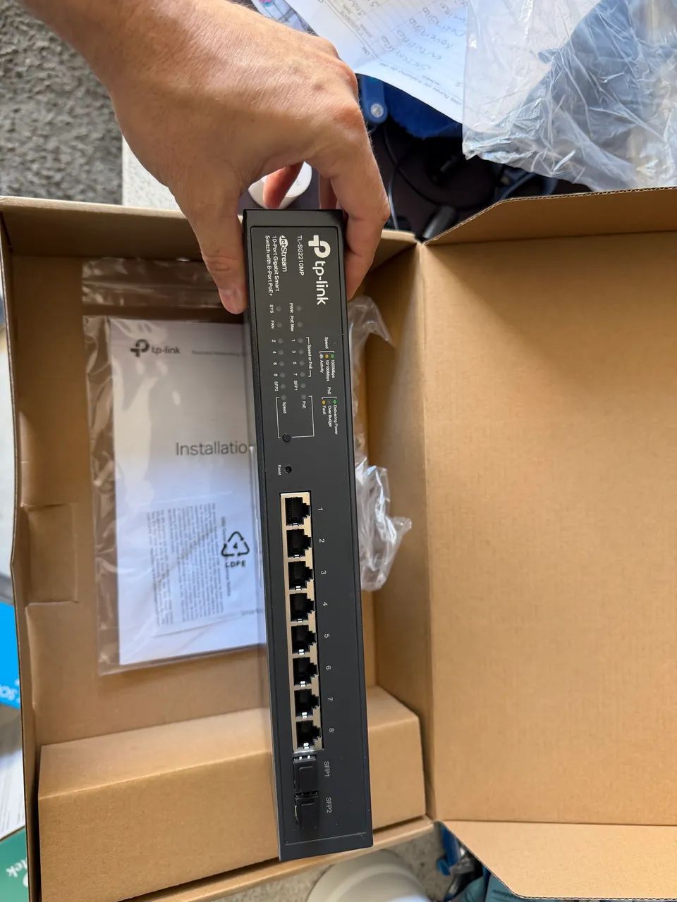 Switch Tp-Link tl-sg2210mp - Foto 5