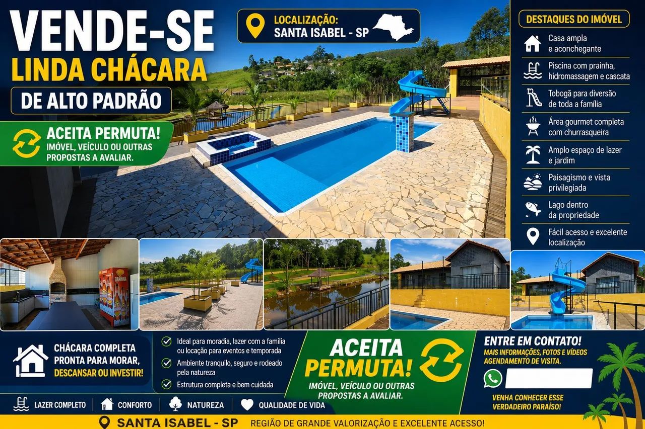 CASA DE CAMPO EM LOCAL RESERVADO 