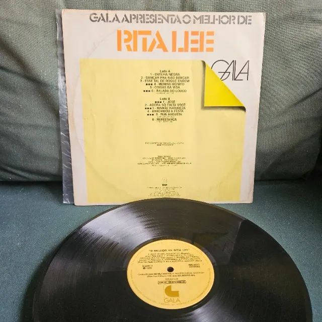 LP Vinil Rita Lee - Gala (coletânea 1979) - Foto 2