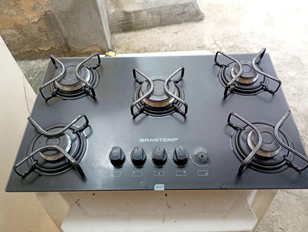 Fogão Brastemp Cooktop 5bocas 
