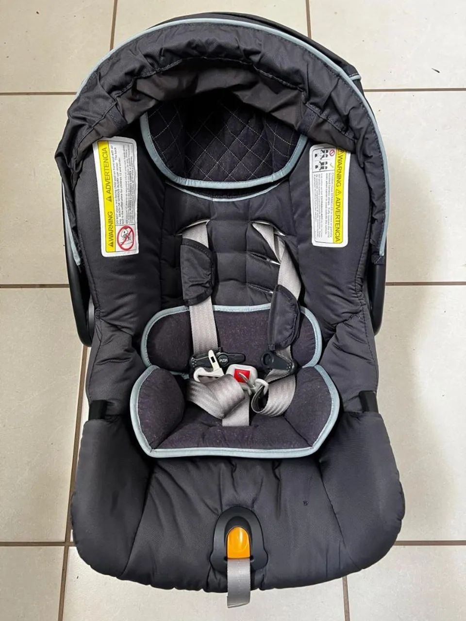 Carrinho de bebê e bebê conforto Chicco bravo - Foto 3