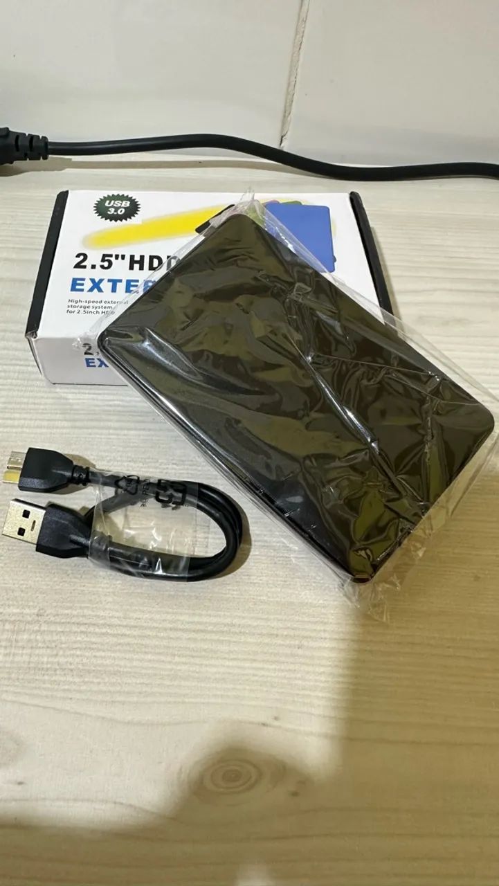 HD EXTERNO 1TB USB3.0 na caixa  - Foto 2