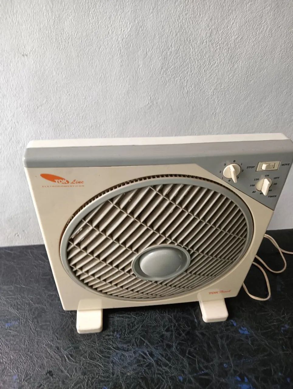 VENTILADOR E AQUECEDOR DE AR COM TIMER  TOK FRESH  - Foto 4