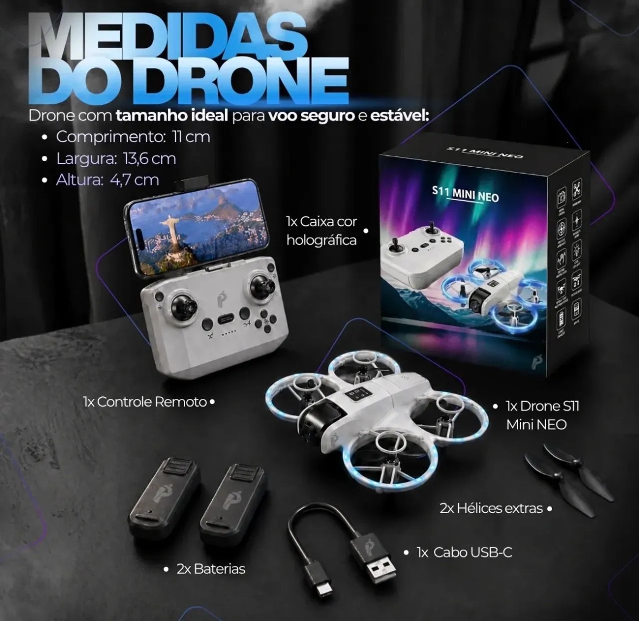 Drone S11 Mini Neo Hd - Foto 2