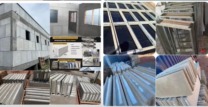 Formas para fabricar e blocos de concreto. - Foto 5