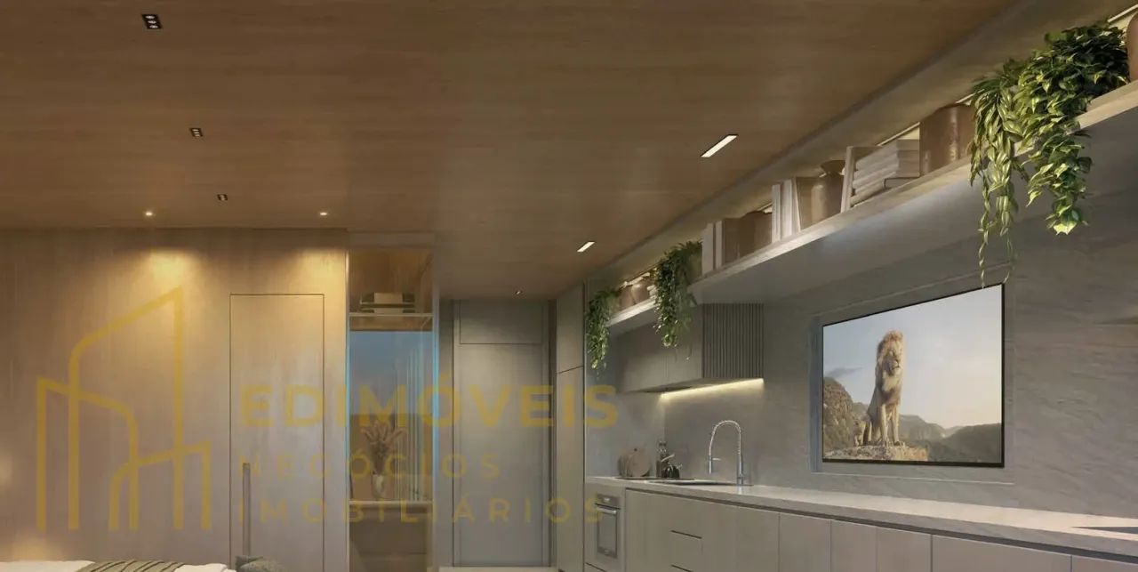 Enseada do Suá: Studio 1 quarto com espaço gourmet e coworking - Foto 4
