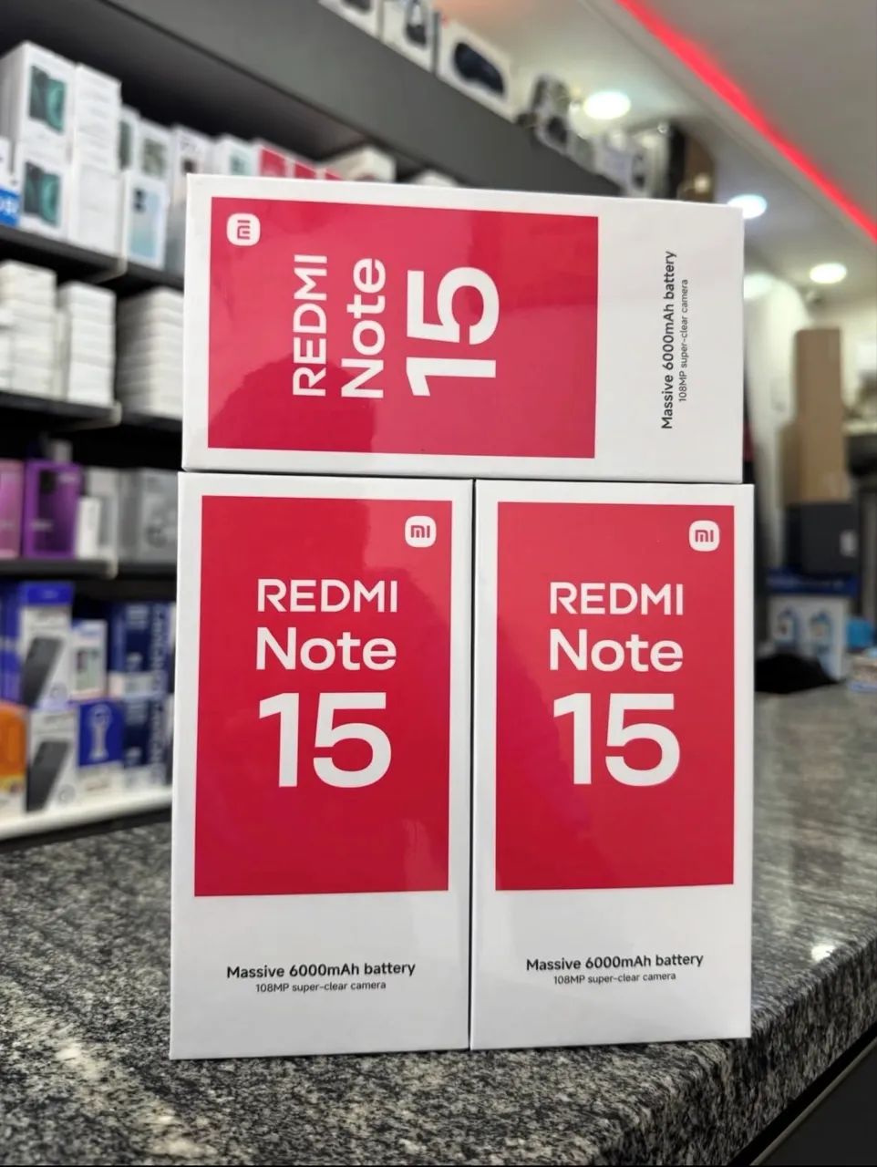 Redmi Note 15 (256GB) Lacrado c/ Garantia 