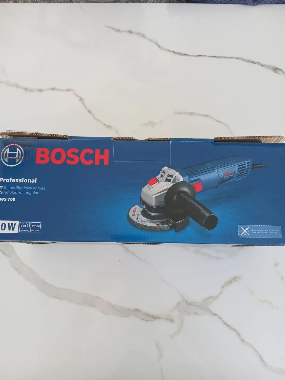 Não Abaixo Preço/Esmerilhadeira 110V Angular 4.1/2 Pol 700w Gws Bosch<br><br>Discos Bosch - Foto 3