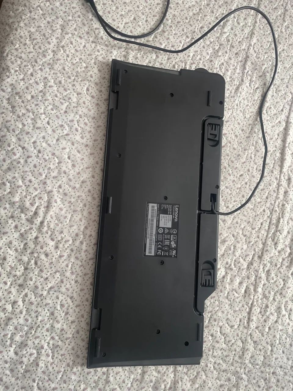 Teclado Lenovo com fio USB - Foto 2