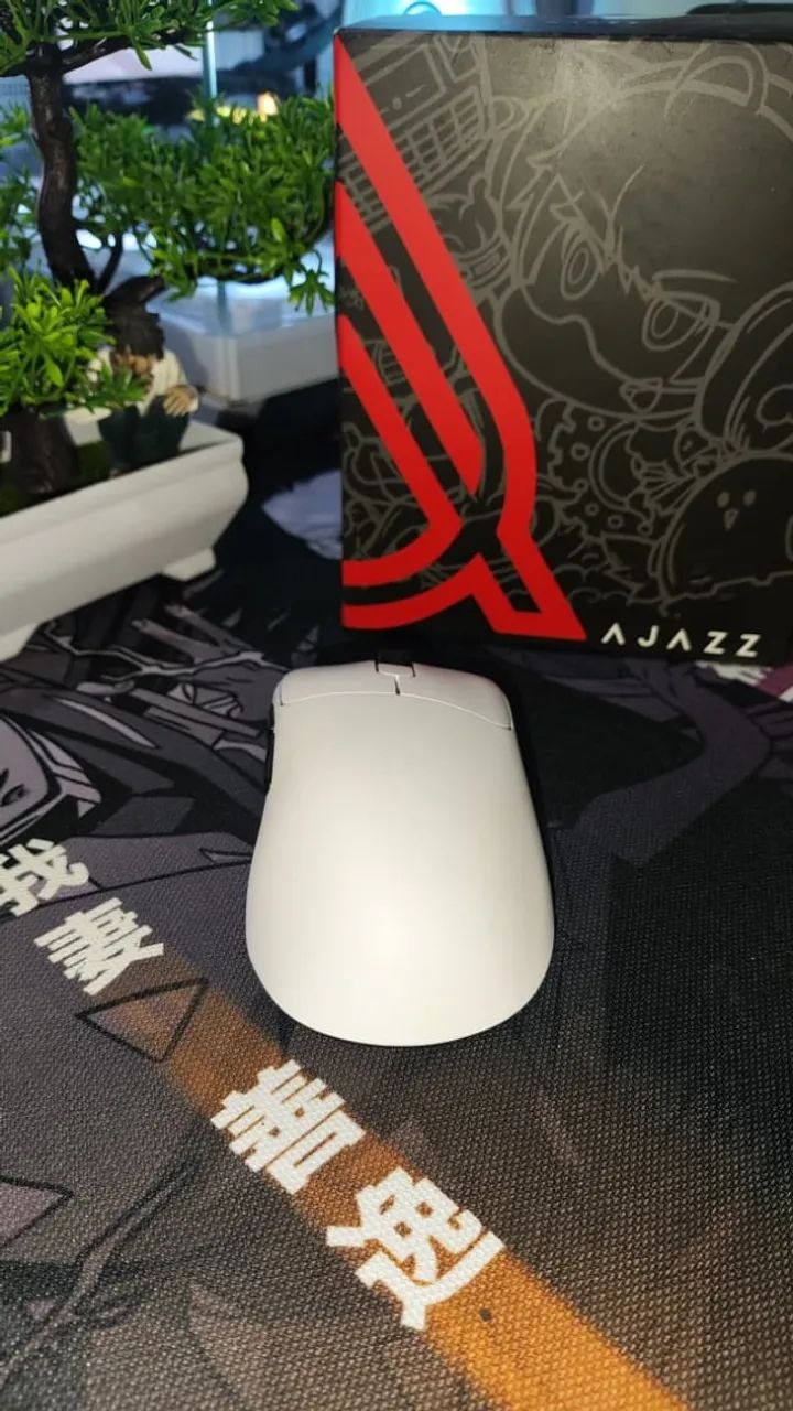 Mouse Ajazz AJ179 Pro com Dock de Carregamento - 8K - Paw 3395 - 26000 dpi - Entregamos - Foto 3