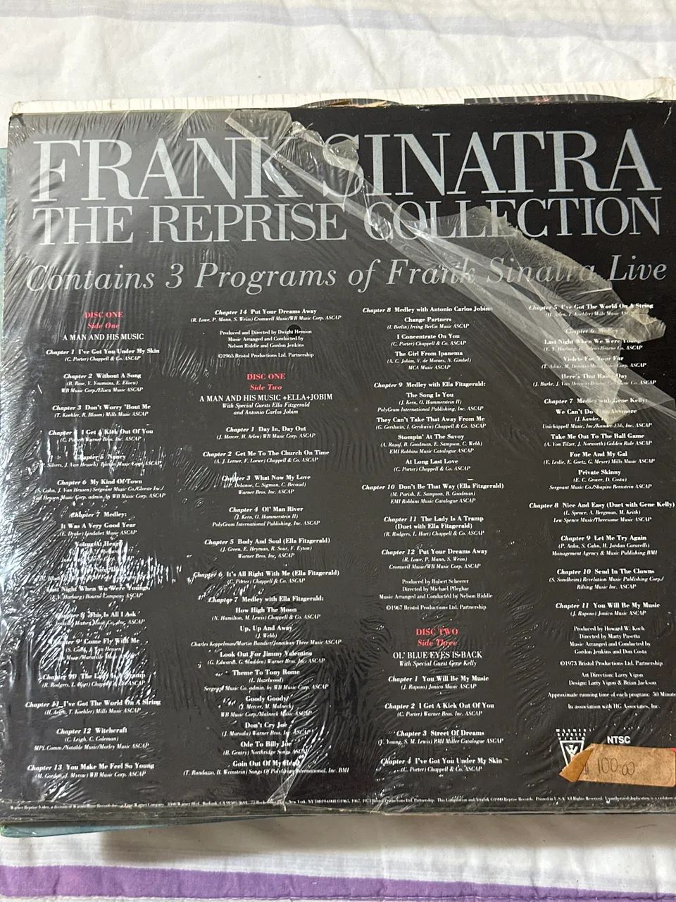 Laser Disc Frank Sinatra The Reprise Collection - Foto 2