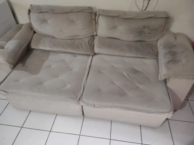 Sofá retrátil 3 lugares  - Foto 5