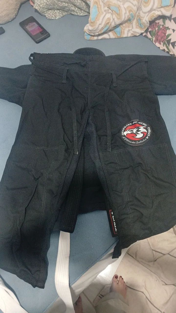 KIMONO PRETO A1 TRUDA - Foto 4